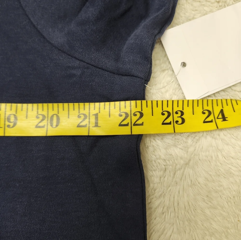 Appleseed's Women’s 3/4 Sleeve Collared Polo Top Petite Sz PXL Blue 100% Cotton - Picture 10 of 12